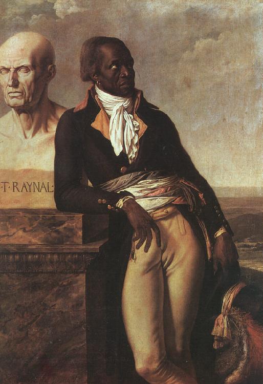 Anne-Louis Girodet-Trioson Portrait of Jean-Baptiste Belley Sweden oil painting art